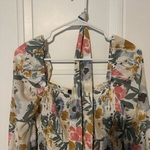 Floral midi dress